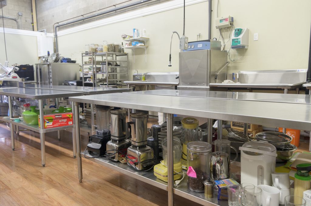 commercial kitchen for rent